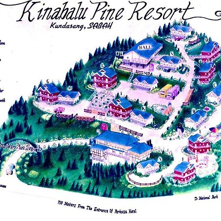 Kampong Kundassan Kinabalu Pine Resort מראה חיצוני תמונה