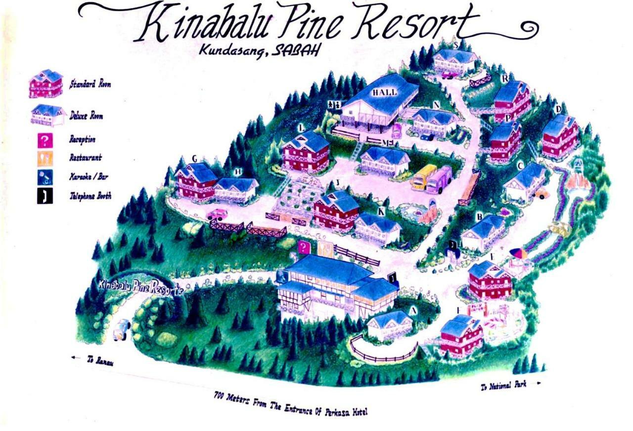 Kampong Kundassan Kinabalu Pine Resort מראה חיצוני תמונה